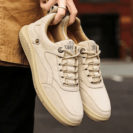 R&B | Herren Sneakers Italienische Wildleder Sneakers Lässig und Komfortabel