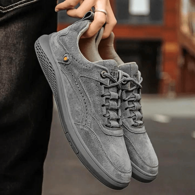 R&B | Herren Sneakers Italienische Wildleder Sneakers Lässig und Komfortabel