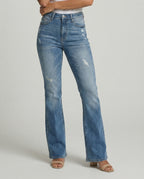 Damen Bootcut-Jeans im Vintage-Stil R&B
