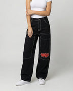 Denim Baggy Jeans mit Weiter Passform & Lässigem Stil - R&B