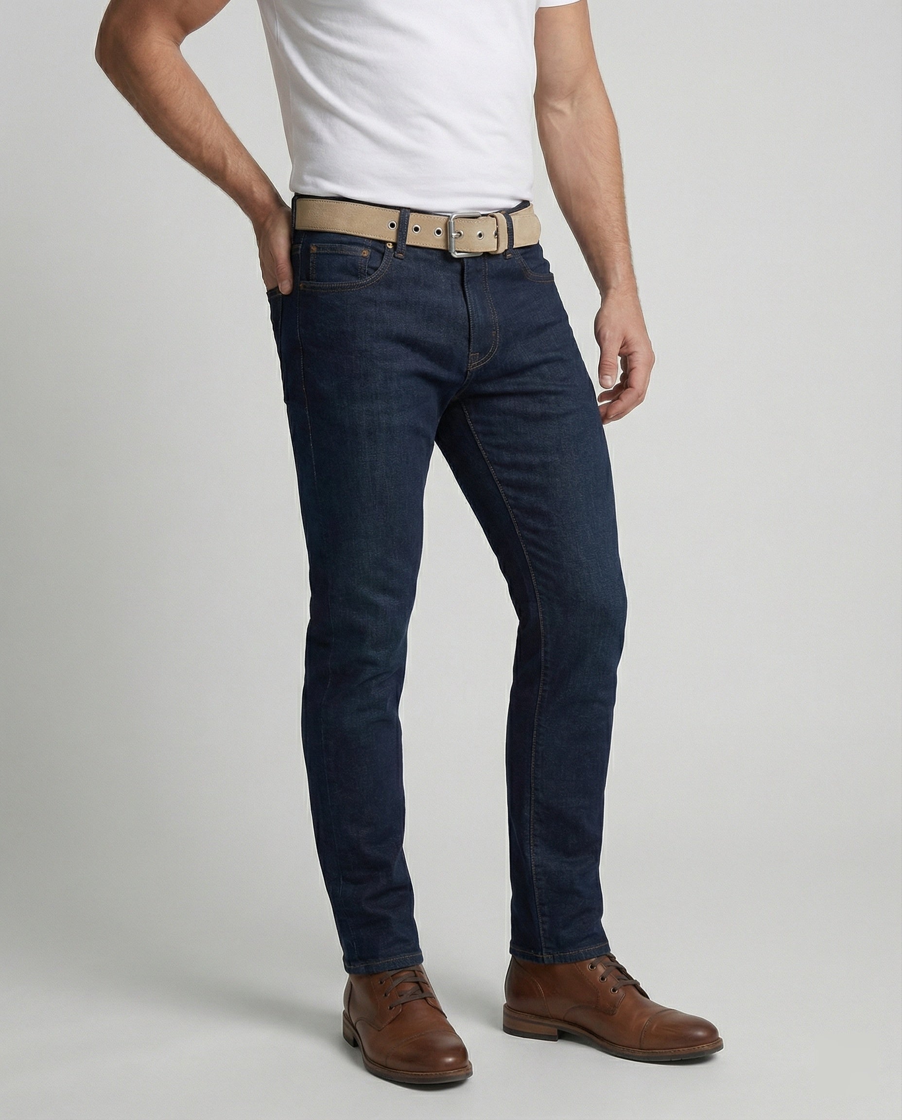 R&B | Herren Wildledergürtel Klassischer & Eleganter Wildledergürtel für Männer