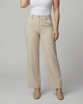 Damen Flared Stoffhose modern interpretiert