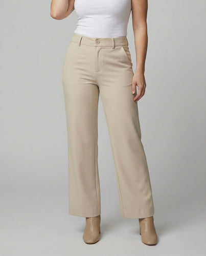 Damen Flared Stoffhose modern interpretiert