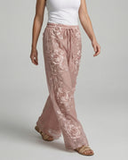Damen Haremshose Boho Patchwork