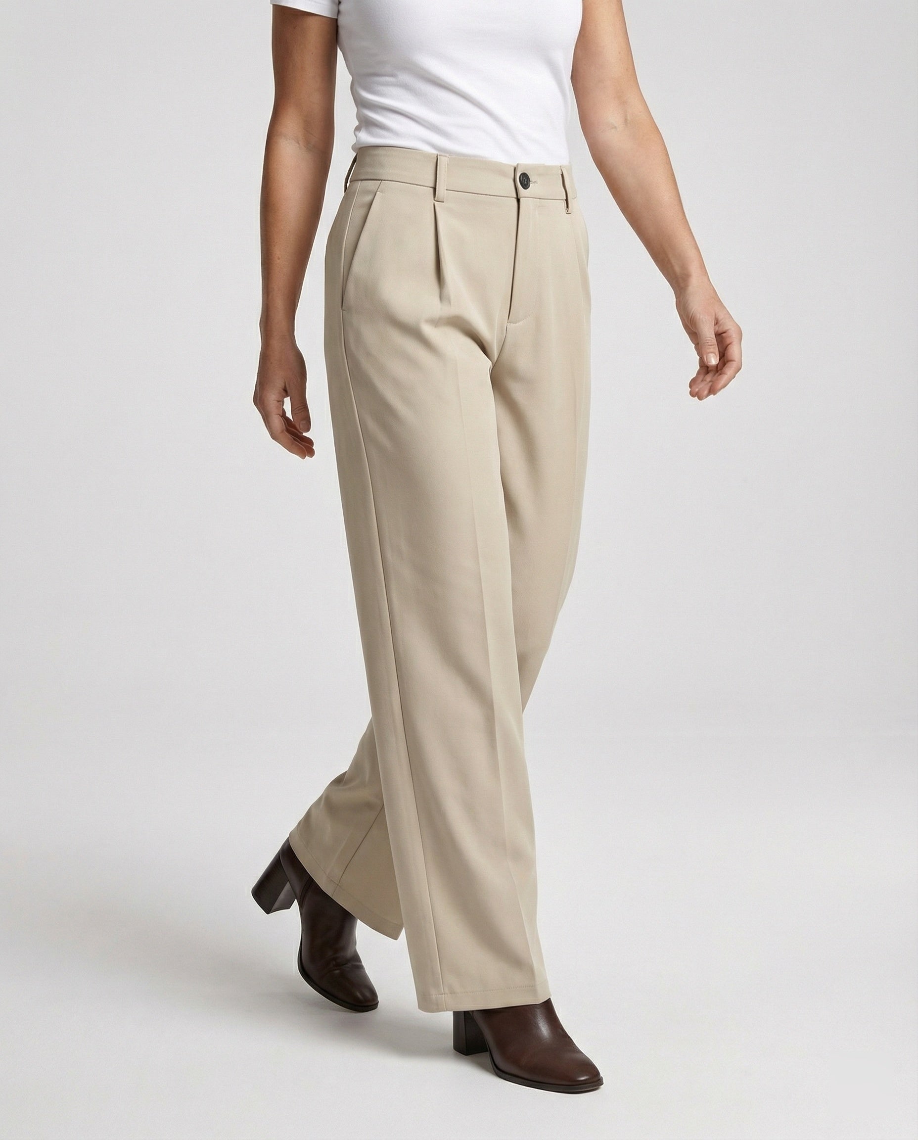 Freizeitkleidung Damen Culotte Hose Weit