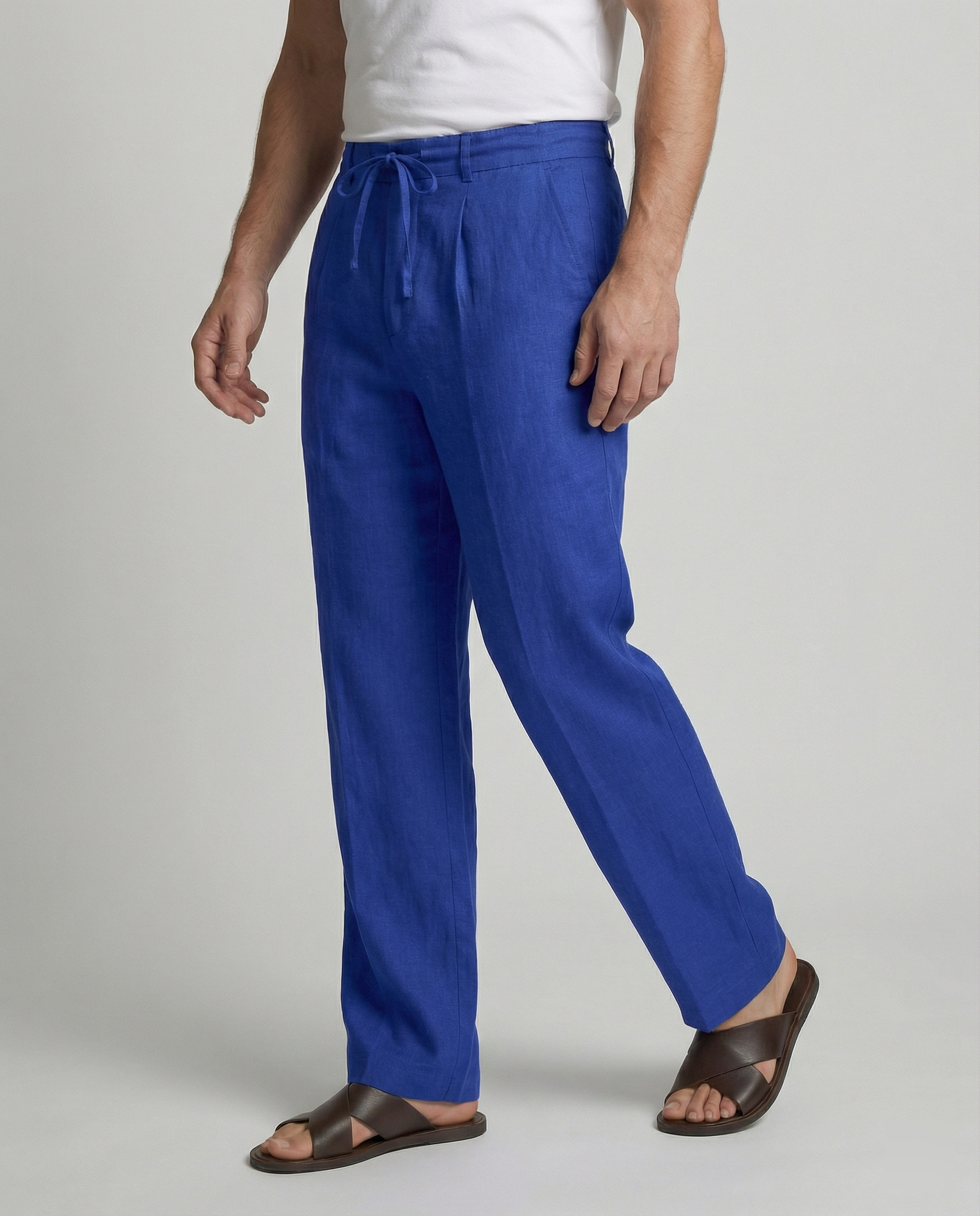 Herren Freizeithose mit elastischem Bund und praktischen Taschen R&B