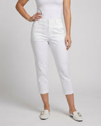 Damen Cropped Stoffhose modisch geschnitten