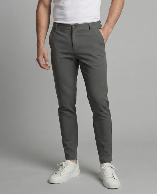 Herren Chinohose Slim Fit elastisch