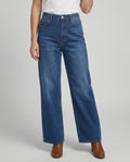 Flared Jeans Damen High Waist