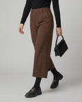 Damen Weite Stoffhose klassisch geschnitten