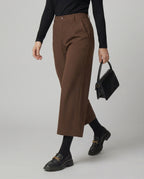 Damen Weite Stoffhose klassisch geschnitten