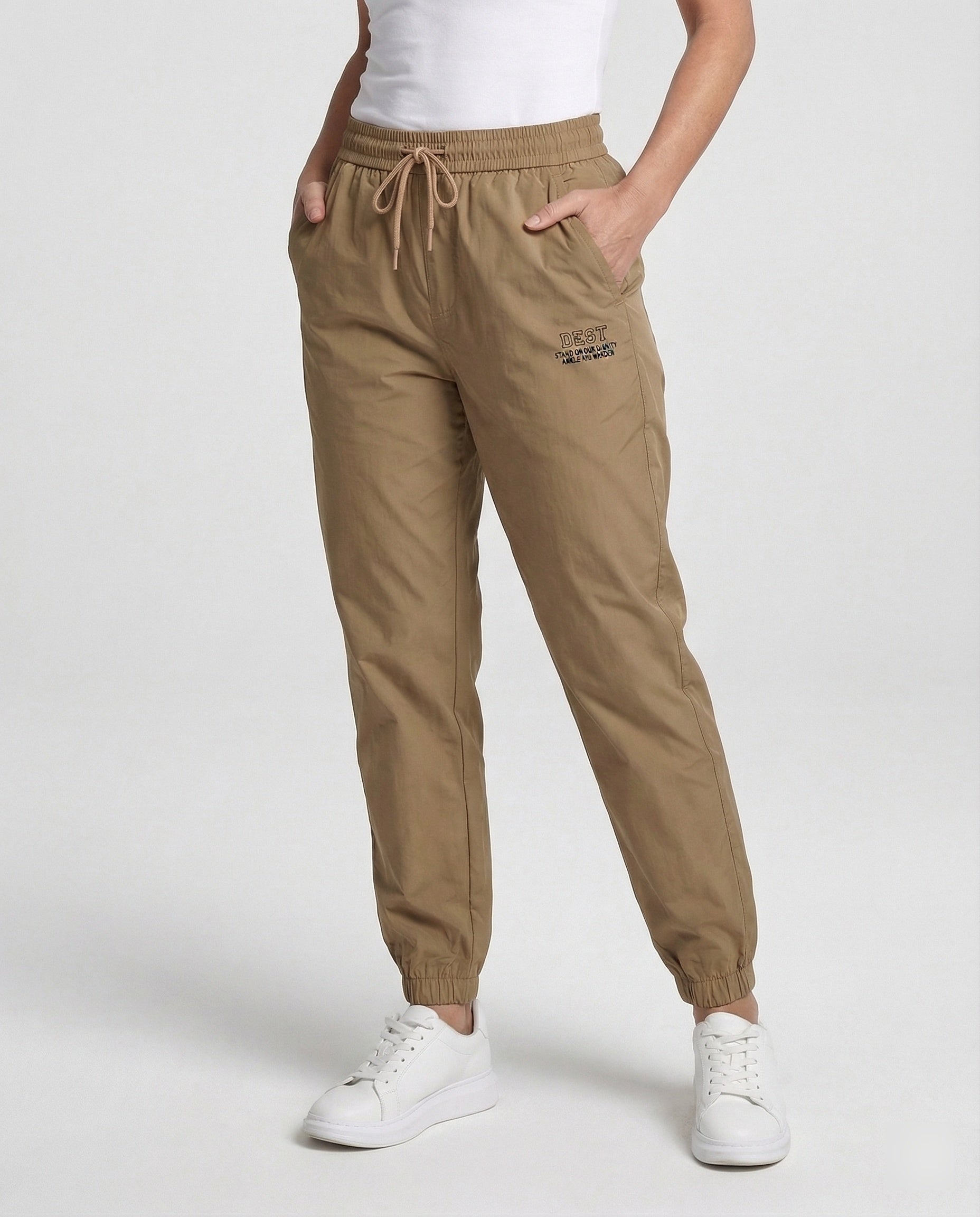 Damen Workwear Hose mit elastischem Bund Straight Leg