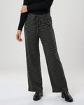 Damen Stoffhose Damen weit Jersey