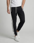 Herren sportliche Jogginghose mit innovativen Seitentaschen R&B