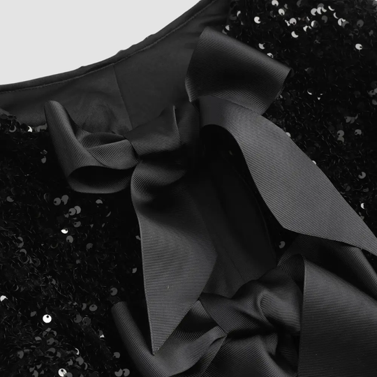 R&B | Paillettenschleife Blazer