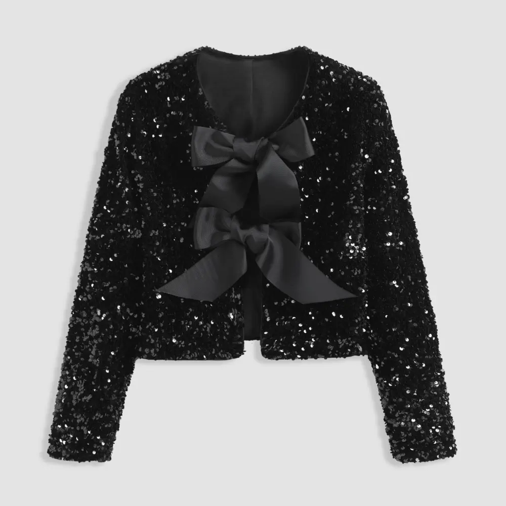 R&B | Paillettenschleife Blazer