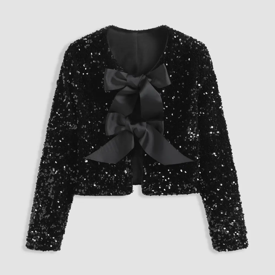 R&B | Paillettenschleife Blazer