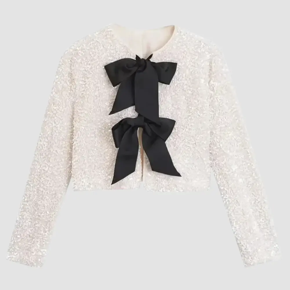 R&B | Paillettenschleife Blazer