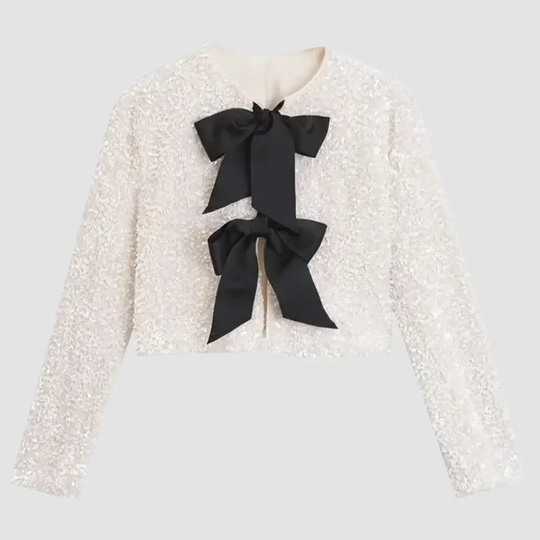 R&B | Paillettenschleife Blazer