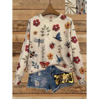R&B | Floral Rollkragenpullover