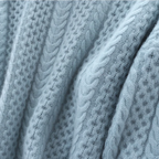 R&B | Luxus Kaschmir Rollkragenpullover mit Kariertem Muster