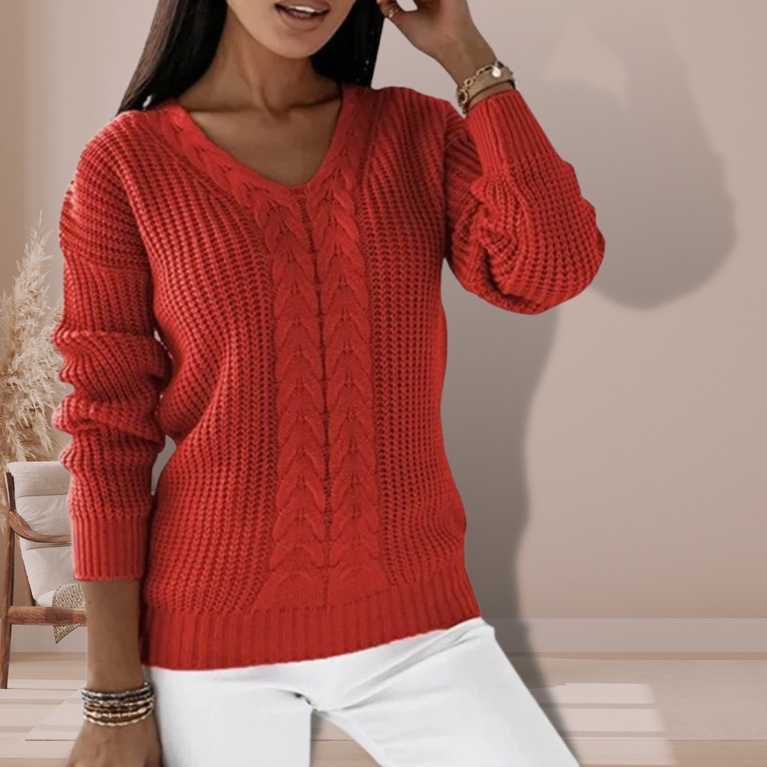 R&B | Luxus Gestrickter Damenpullover