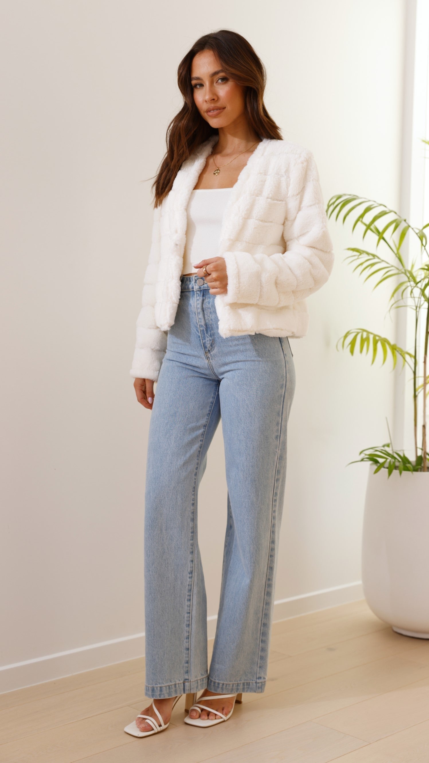 R&B | Luxuriöse Damen-Crop-Jacke