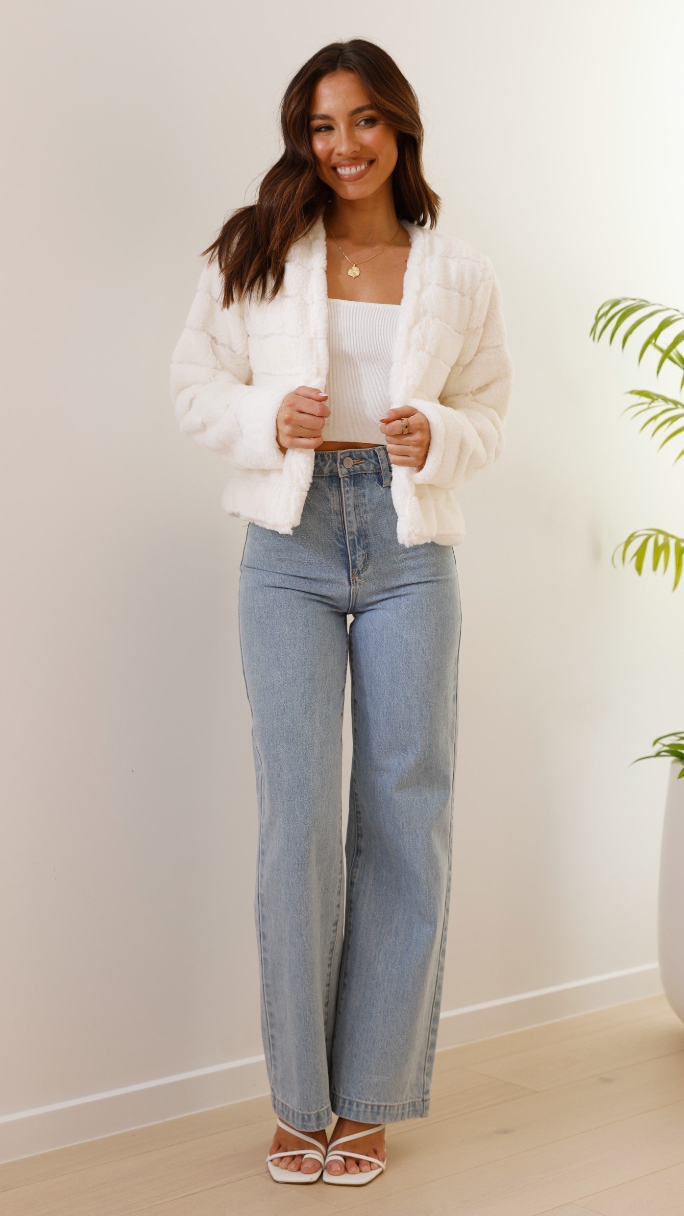 R&B | Luxuriöse Damen-Crop-Jacke