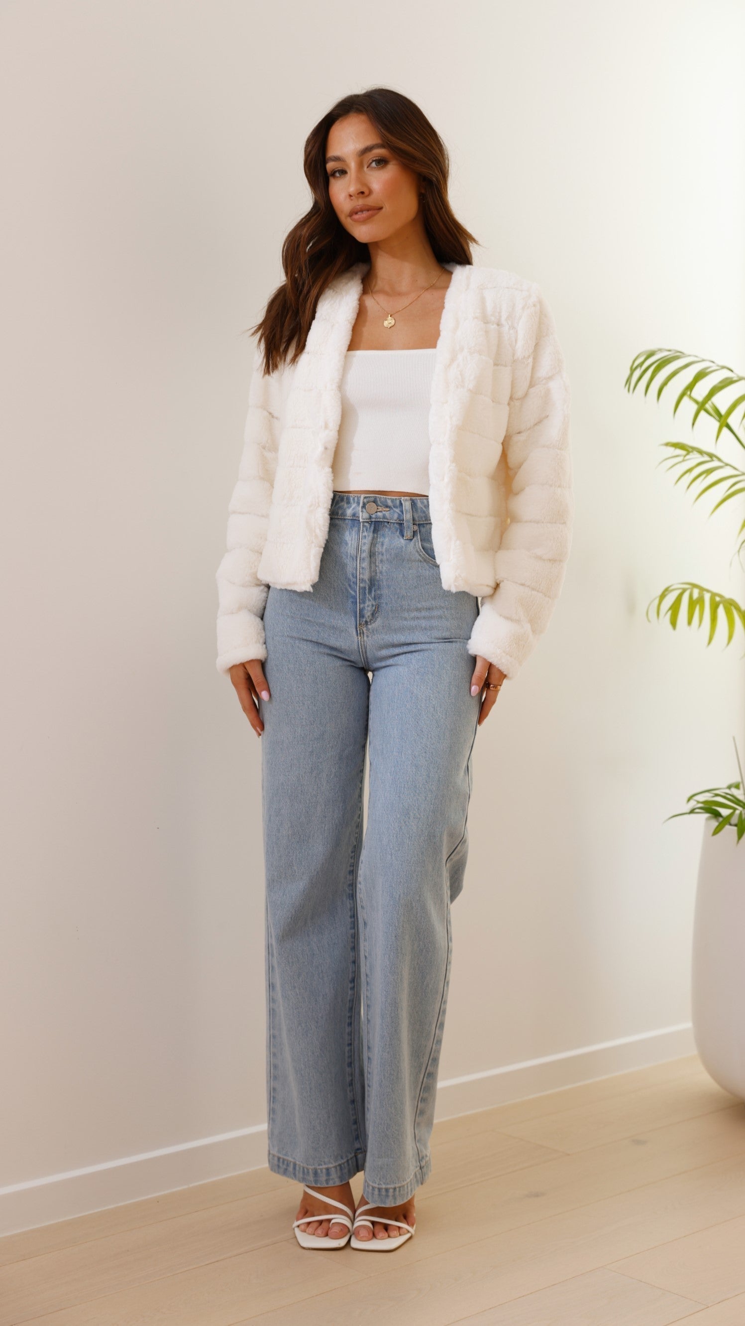 R&B | Luxuriöse Damen-Crop-Jacke