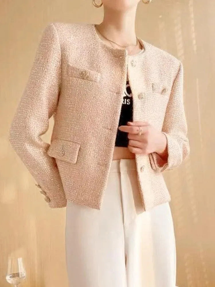 R&B | Luxus Frauen Tweed-Jacke