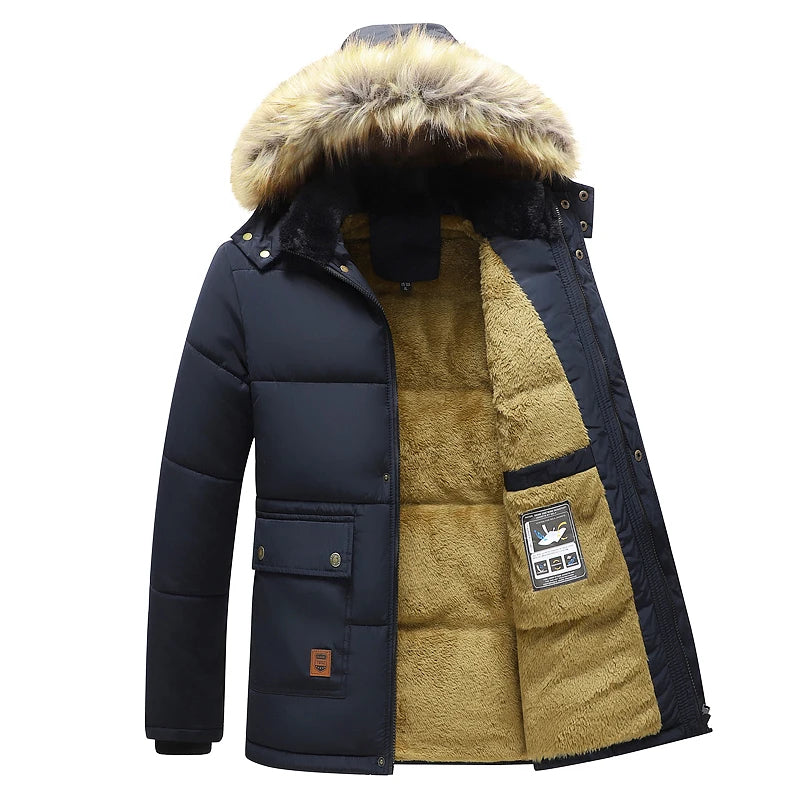 R&B | Herren Parka Wintergefüttert