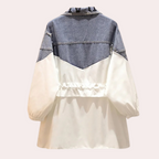 R&B | Moderne Denimjacke mit Kordel für Damen Perfekt für den Herbst