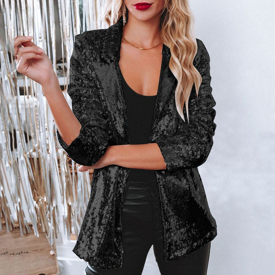 R&B | Glamouröse Pailletten Blazer
