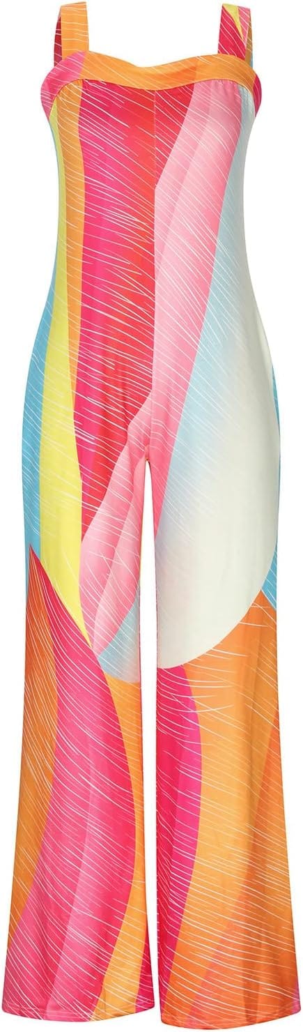 R&B | Bedruckter Modischer Jumpsuit