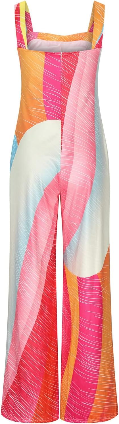 R&B | Bedruckter Modischer Jumpsuit