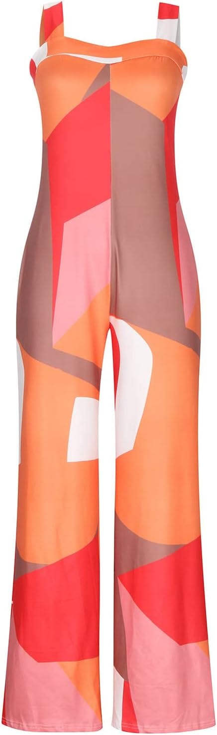 R&B | Bedruckter Modischer Jumpsuit