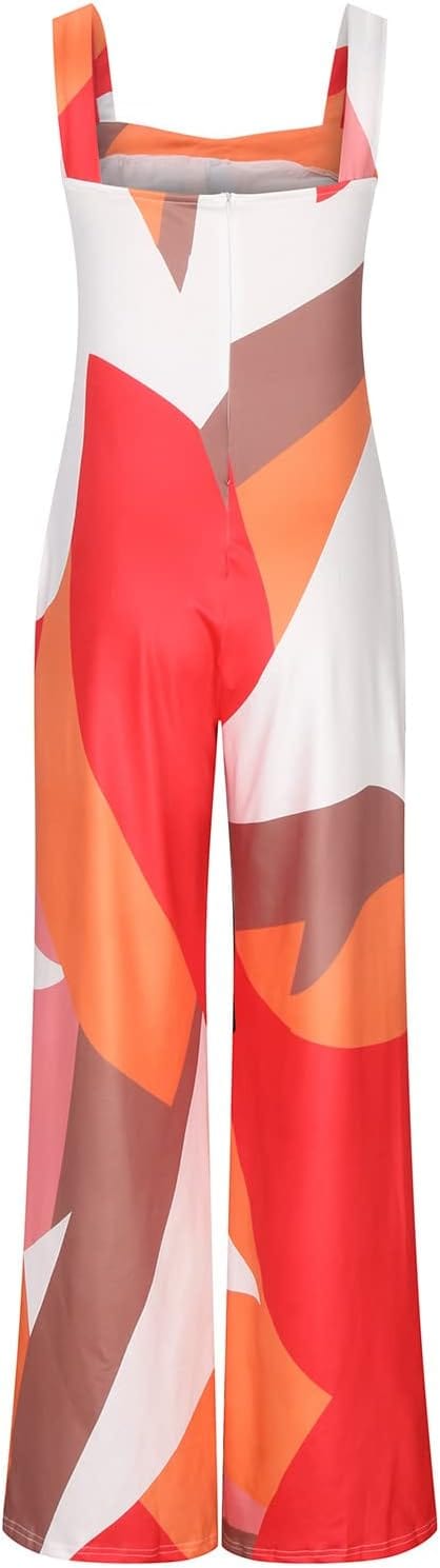 R&B | Bedruckter Modischer Jumpsuit