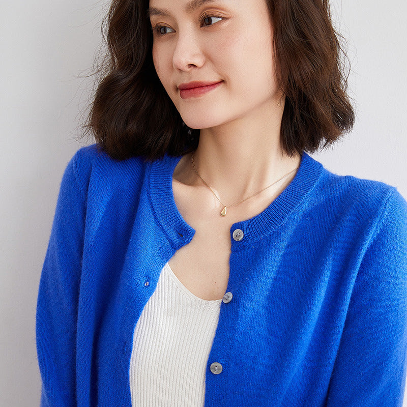 R&B | Kuschelige Strickjacke mit Feinem Muster