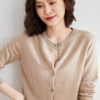 R&B | Kuschelige Strickjacke mit Feinem Muster