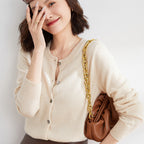 R&B | Kuschelige Strickjacke mit Feinem Muster
