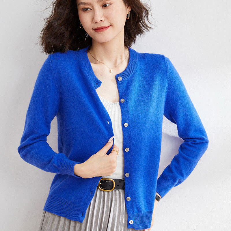 R&B | Kuschelige Strickjacke mit Feinem Muster
