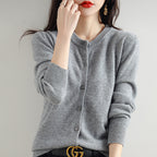 R&B | Kuschelige Strickjacke mit Feinem Muster