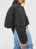 R&B | Übergröße Cropped Jacke