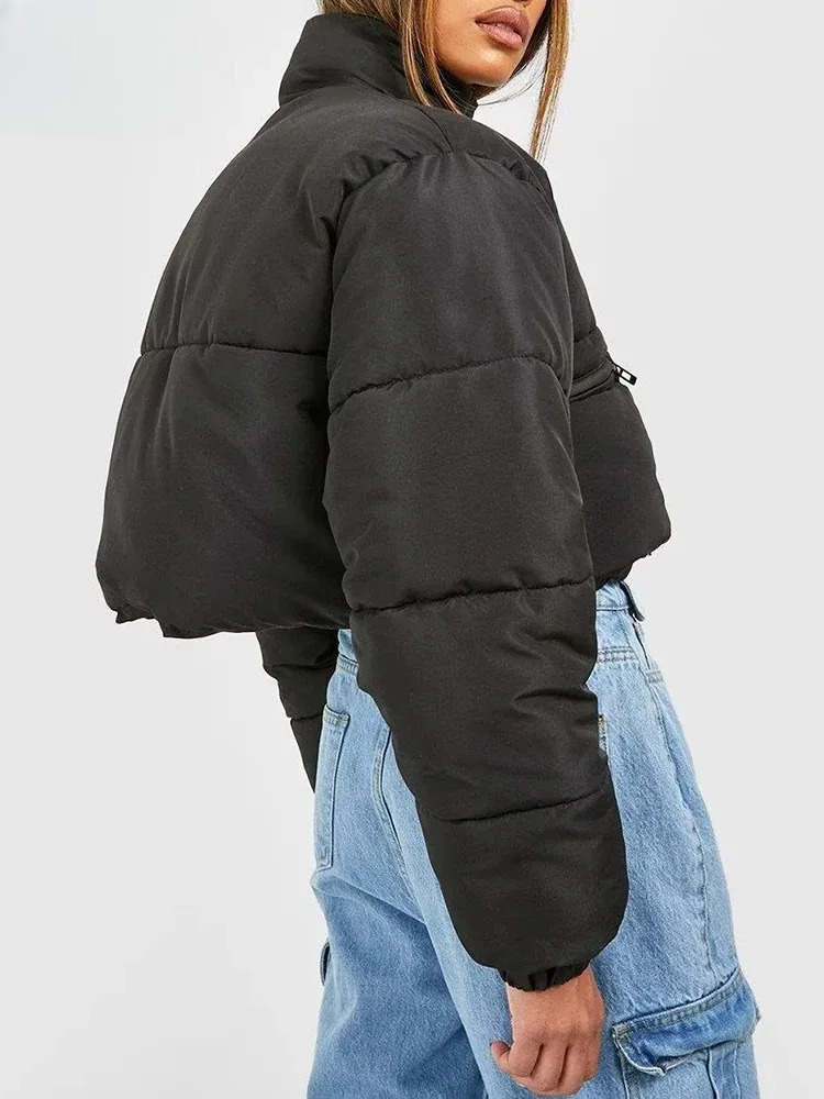 R&B | Übergröße Cropped Jacke
