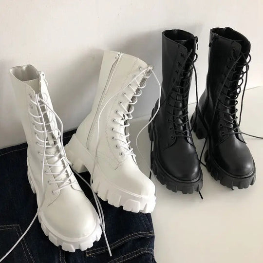 Damenmode Schnürstiefel R&B