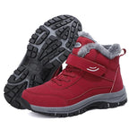 Leichte Frauen Schneestiefel mit Fell R&B