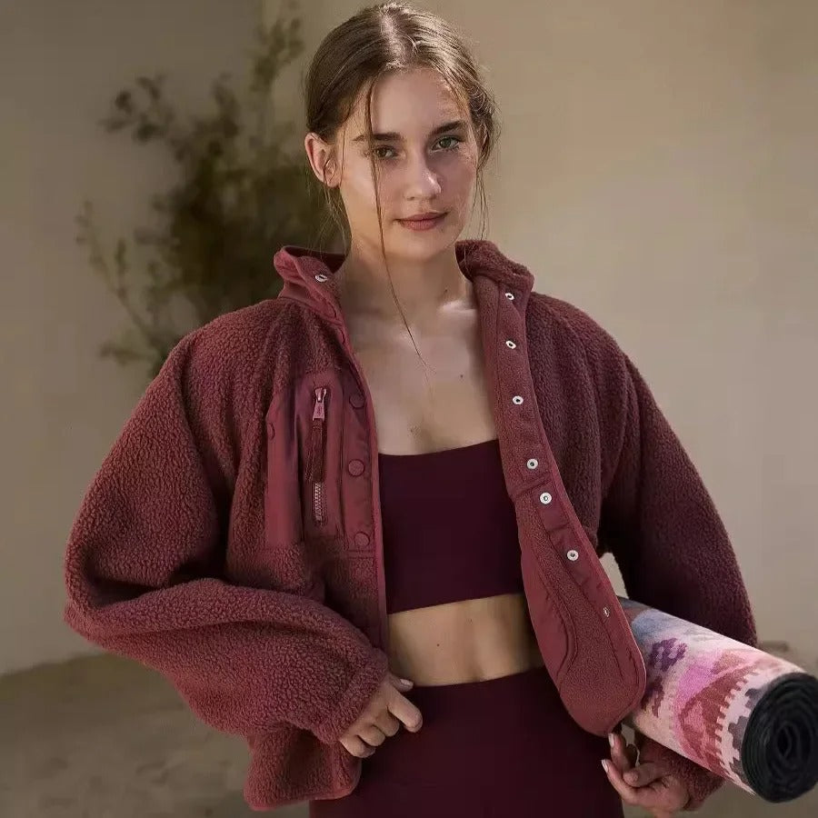 R&B | Warme Fleecejacke mit Taschen