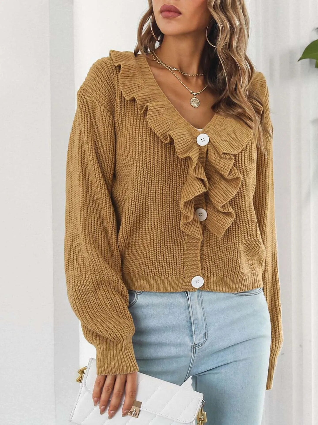 R&B | Maßgeschneiderte und Elegante Allgemeine Strickjacke