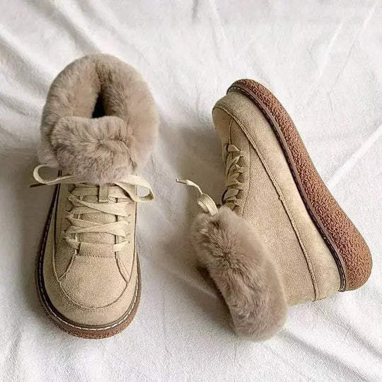 Warme Knöchelstiefel für Frauen R&B