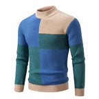 R&B | Strickblockmuster Pullover Stilvoll und Modern
